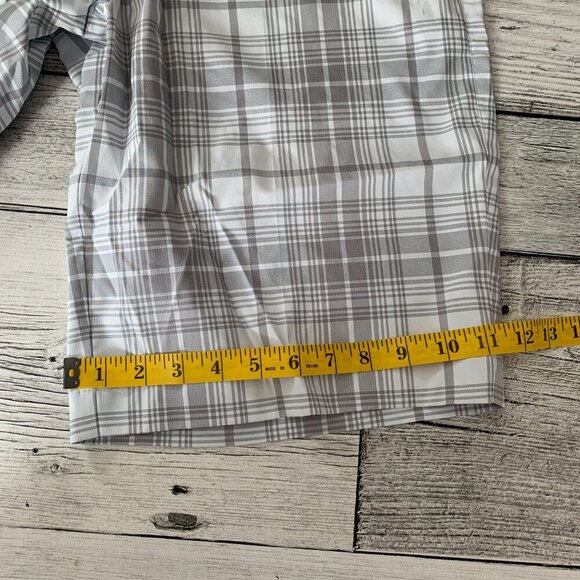 Nike Golf Tour Performance Dri-Fit Plaid Lightweight Shorts - Picture 8 of 10